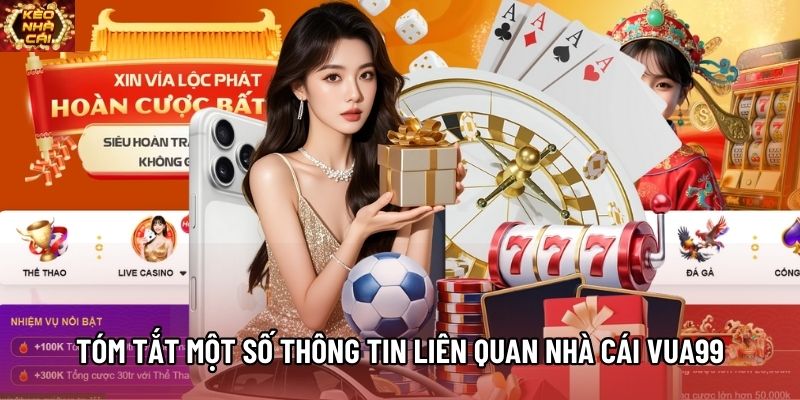 Tóm tắt một số thông tin liên quan nhà cái VUA99 Tóm tắt một số thông tin liên quan nhà cái VUA99