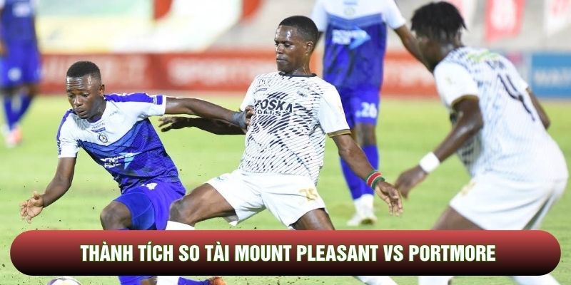 Thành tích so tài Mount Pleasant vs Portmore